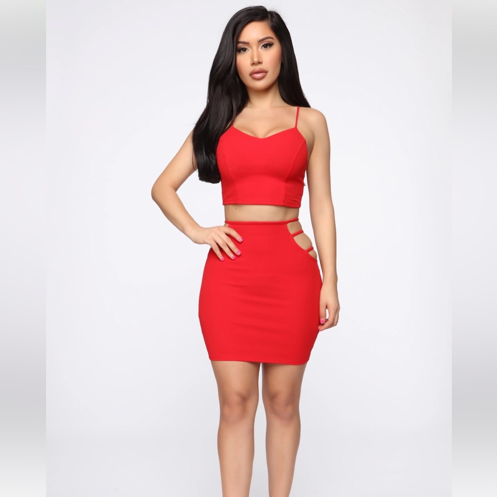 2 piece skirt set